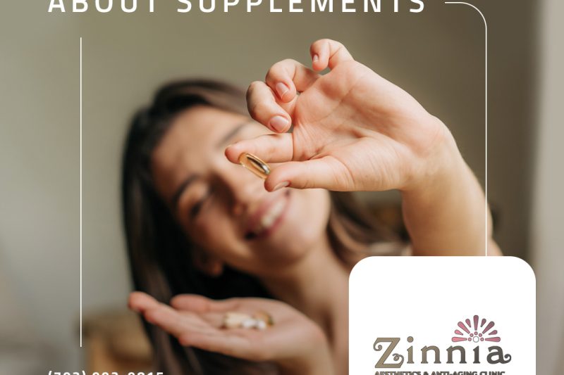 5 Things You Should Know About Supplements By Dr. Roba at Zinnia Aesthetics and Anti-Aging Clinic