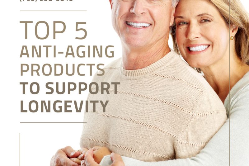 Top 5 Anti-Aging Products to Support Longevity