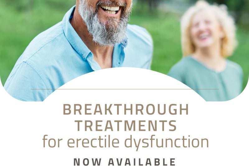 Breakthrough Treatments for Erectile Dysfunction Now Available in Fairfax, VA